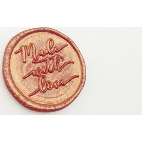 Made with Love wax seal stamp/ Made with heart /wax sealing kit /Wax seal Gift Package /Gift for him/Gift for her