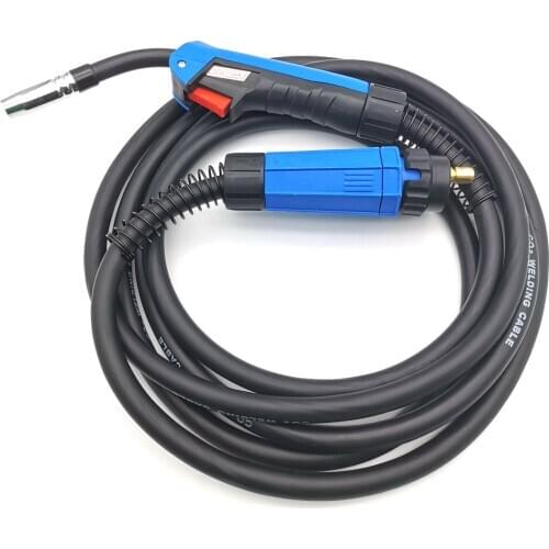 MB 15AK Binzel Type Mig Welding Torch Co2 Torch 180A 5M With Euro Connector
