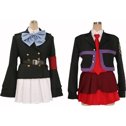 Umineko no Naku Koro ni Ange Ushiromiya Jessica Cosplay Costume Black White Set Custom Made Any Size 11