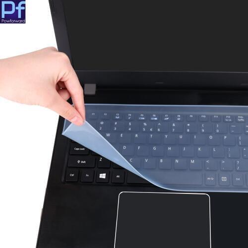 Universal Keyboard Cover for 15.6" 17.3" Laptop Notebook with Numeric Keypad Keyboard, Silicone Waterproof Protector Skin