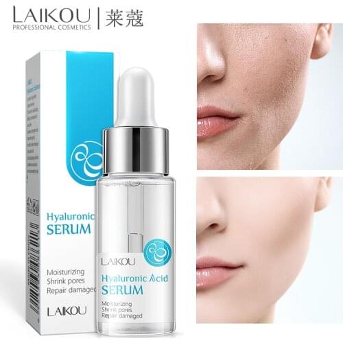 Moisturizing Shrink Pores Serum Hyaluronic Acid Essence Repair Face Damaged Liquid Facial Serum Improve Skin Care