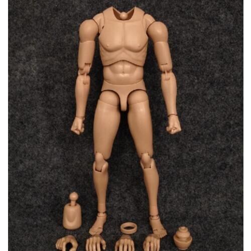 1/6 Scale Figure Super Flexible Male Narrow Shoulder Body Model Toys 12 Inches Action Figure Body