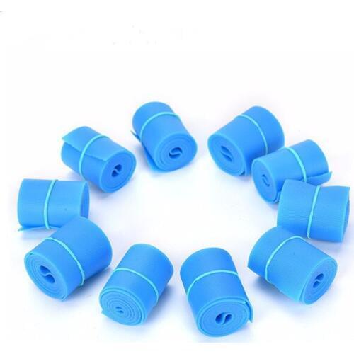 10pcs 2.5x45cm Elastic TPE Tourniquet Disposable Non-latex Tourniquet For First Aid Kits Supplies Outdoor Emergency Rescue