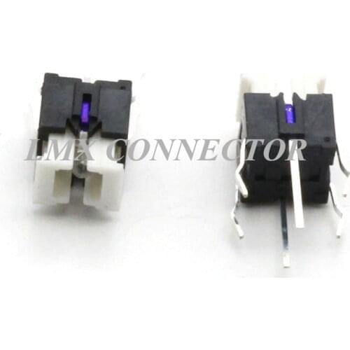 20PCS LED Push Button Switches 6X6X7mm With LED Blue/Red/White/Green Light and Without LED