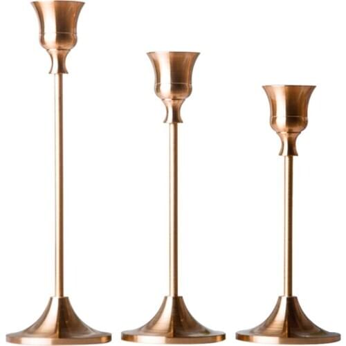 3pcs/set Candelabra Candle Holder Wedding Table Centerpieces Stand Candelabrum