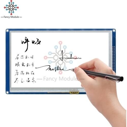 7 Inch TFT LCD Display 800x480 SSD1963 Touch Panel Screen PWM LED Backlight Controller Module For 51/AVR/STM32