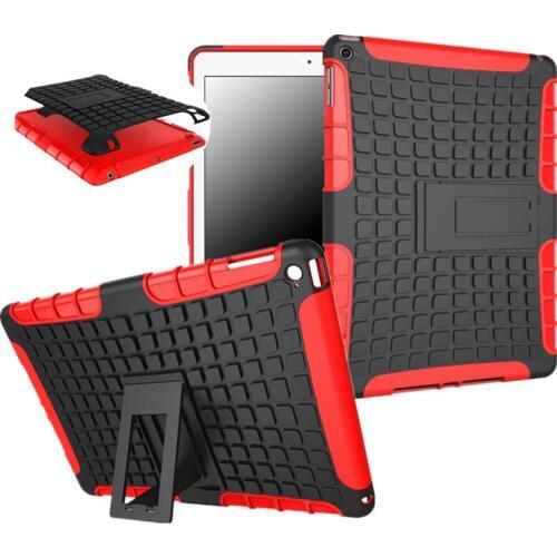 9.7 Cover for Apple ipad Air 2 ipad 6 case Heavy Duty Defender Rugged TPU+PC Armor Shockproof KickStand Tablet Protective Cover