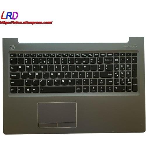US English Keyboard Touchpad With Shell C Cover Palmrest Upper Case for Lenovo 510-15 310-15 ISK IKB ABR IAP Laptop 5CB0M31200