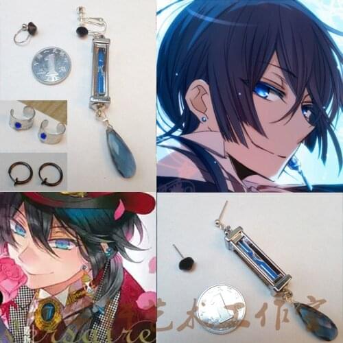 Anime The Case Study of Vanitas Vanitas Cosplay earrings necklace Ring Accessories prop Halloween cosplay necklace