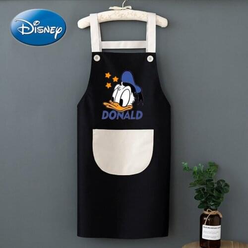 Disney Apron New 2021 Hot Style Home Kitchen Waterproof Net Red Workwear Oilproof Skirt Small Fresh Women