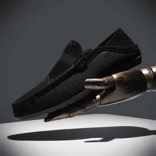 Sneakers Casual Shoes Shoes Casual Black Men Fashion Solid White Knitting Man Sapato For Sneakers Lightweight Summer Mesh Red