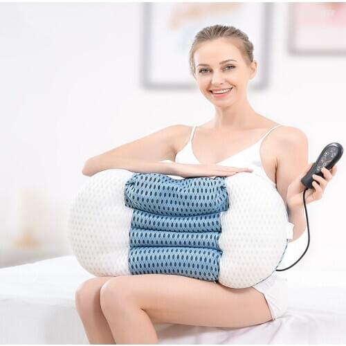 Massage sleeping pillow waist neck shoulder massager car home leg full body multifunctional massage cushion cushion