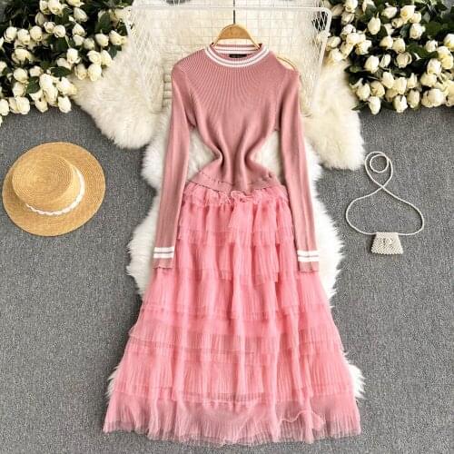 Модные вязаные платья Mysimlochic China At AliExpress