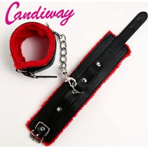 Adult Game Tease by Furry Handcuffs cumslut Restraints Bondage Bdsm Fetish Slave Roleplay Tools nasty porn Sex Toys For Couples