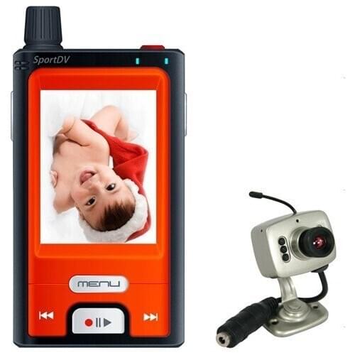 New baby monitor/observer, wireless digital 2.4Ghz Palm monitor&DVR with 2.5 inch LCD display