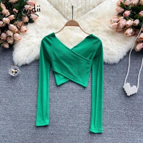 Женские футболки с длинным рукавом Syiwidii China At AliExpress