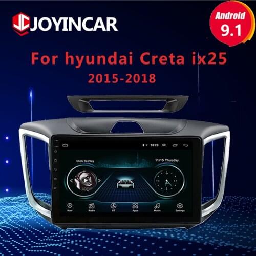 Android 9.1 Car Radio Multimedia Player video GPS Navigation For hyundai Creta ix25 2015-2018 2din WIFI Bluetooth Quad core
