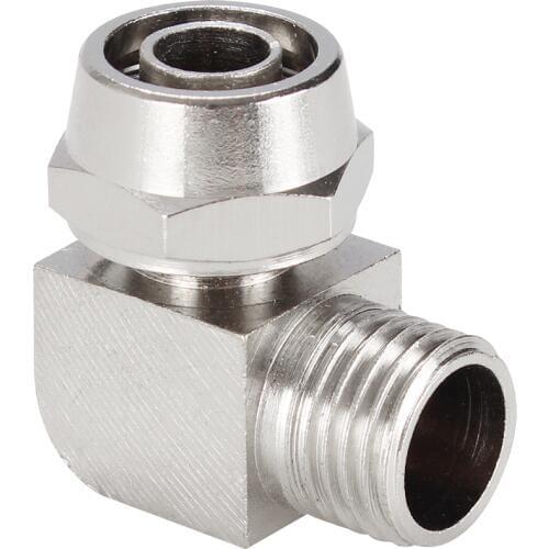 Free shipping 1pcs KLL6-01,KLL6-02,KLL8-02,KLL10-02,KLL10-03 fast screwing quick connector fittings pneumatic elbow