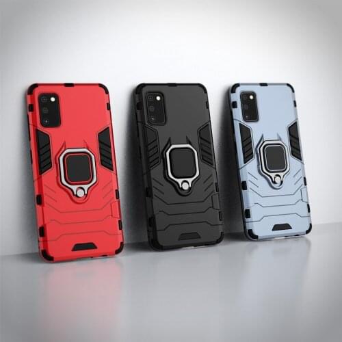 For Samsung Galaxy A41 Case Ring Stand Back Cover on For Samsung A71 A 71 A51 A41 A 41 TPU Bumper Case Funda Coque