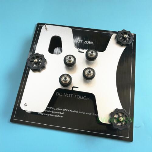 Creality Ender-3 3D Printer 24V heated bed + Y Carriage Plate + Pulleys + Leveling Nut Spring Screw kit For Ender-3s Heated Bed