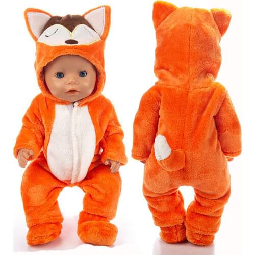 Cute Unicorn Outfit For 17 Inch Baby Born Doll 43cm Baby Doll Clothes And Accessories