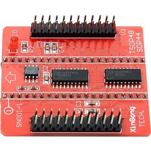 V3 Base Original TSOP48 SOP44 Adapter for MiniPro TL866II Plus TL866A TL866CS Universal USB Programmer Free shipping