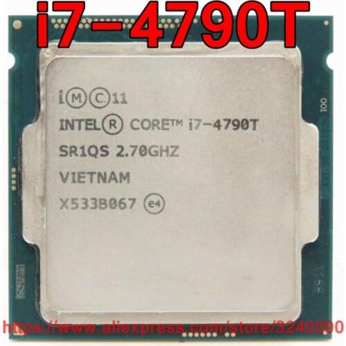 Original Intel CPU CORE i7-4790T Processor 2.70GHz 8M 45W Quad-Core i7 4790T Socket 1150 free shipping speedy ship out