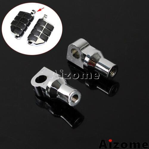 Motorcycle Highway Foot Rests Foot Peg Male Mount Adapter For Harley Softail Super Low Road King Street Glide Wide Glide FLS FLS