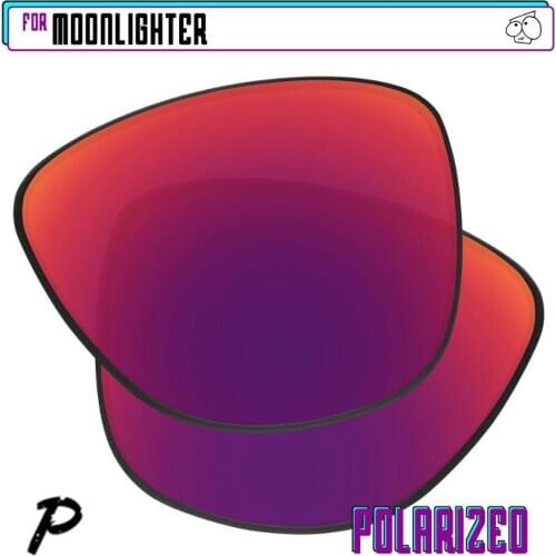 EZReplace Polarized Replacement Lenses for - Oakley Moonlighter Sunglasses - Midnight P