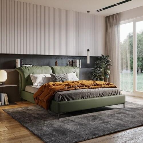 Luxury bed king size bed frame queen bed frame muebles de dormitorio