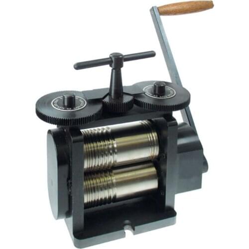 Free Shipping High Quality Jewelry Making Equipment 130mm Rolls Hand Operate Rolling Mill Flat Rolling Mill 1pc/lot