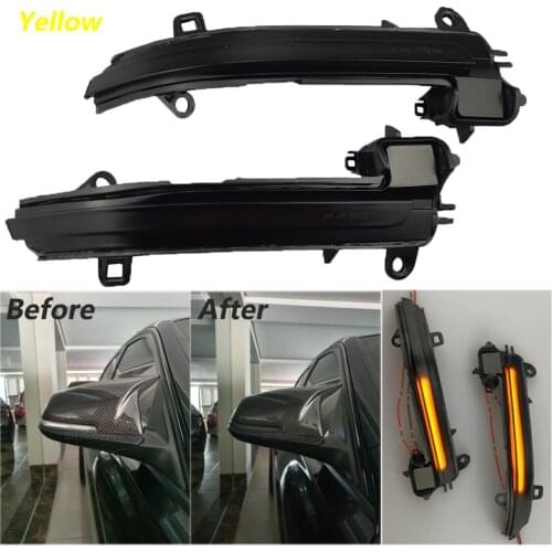 LED Dynamic Turn Signal Side Mirror Sequential Light Lamp For BMW 1 2 3 4 Series F20 F21 F22 F23 F30 F31 F32 F33 F34 X1 E84 i3
