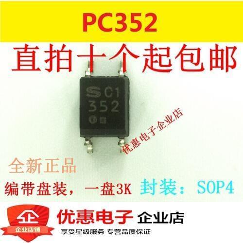 10PCS New original PC352NT SOP-4 feet