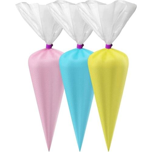 100pcs/lot Disposable Cake Decorating Bags Pastry Bags Cake Icing Decorating Piping Bags Set For Cake Decorating Cupcake Decor