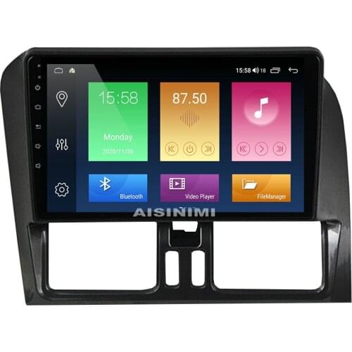 AISINIMI Android 10 Car Dvd Player navigation For Volvo XC60 2009-2012 Car Audio Gps Multimedia Stereo Monitor