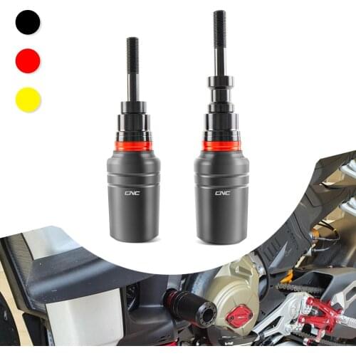 For Ducati Streetfighter V4 2019-2021 Motorcycle Aluminum Frame Sliders Anti Crash Caps Fairing Guard