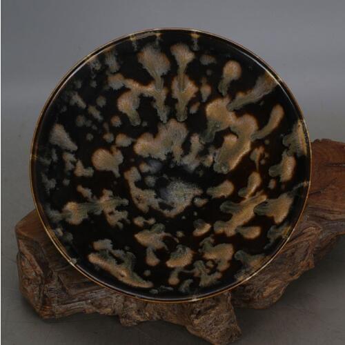 Antique SongDynaty Hand-made Porcelain bowl,Jizhou kiln glaze tea kiln bowl,hand-painted crafts,best Home Decorations&Collection
