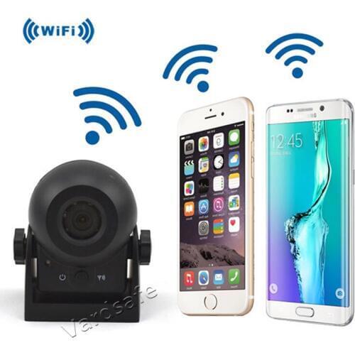 WiFi Wireless Magnetic Rechargeable Battery APP Rear View Reversing Backup Camera for iPhone Android iSO Smartphone