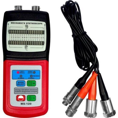 Digital Mechanics Stethoscope Engine Ambient Noises Tester Mechanic Faults Detector vibration
