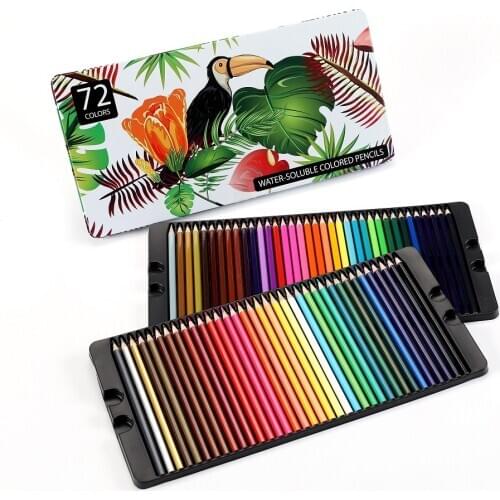 Colored Pencils Art Supplies Set with Bright Colour Soft core Color Pencils Use for Kids and Adults Coloring Books, Artist Sketc