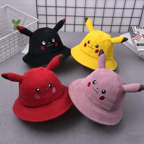 Baby hat autumn fisherman hat 1-3 years old boy girl basin hat autumn and winter cute cartoon children hat