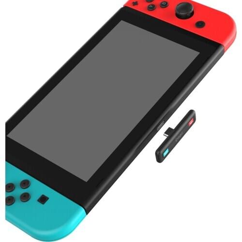 For Nintendo Switch Dual Bluetooth 5.0 Audio Adapter Mini Receiver PS4/Switch/Switch Lite Wireless Headset Transmitter