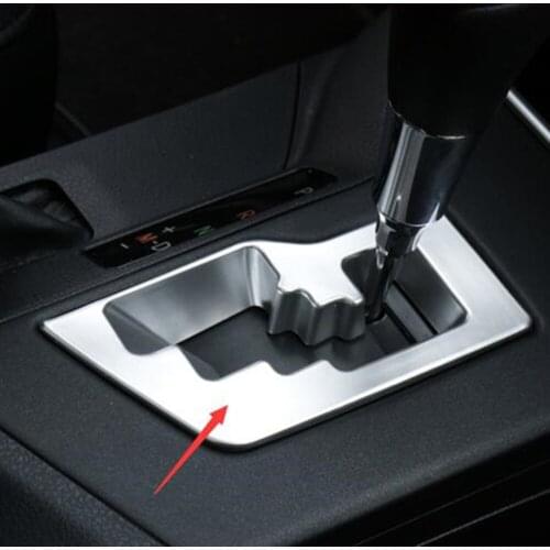 For Toyota RAV4 RAV 4 2016 2017 2018 ABS Matte Gear Shift Panel Cover Car Decoration Trim Interior Accessories Car Styling