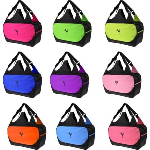 Lightweight Gym Fitness Yoga Mat Shoulder Pack Pilates Pad Bags Water-Resistant Satchel Shoulder Travel Zipper Closure Bag