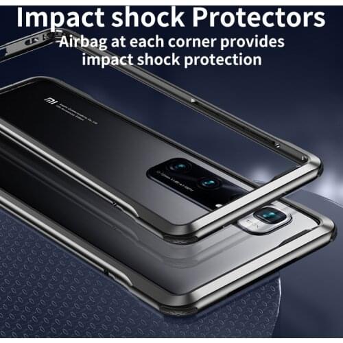 Metal Bumper Phone Case for Xiaomi Mi 11 Case Aluminium Frame Protective Armor Cover for Xiaomi Mi 11 10 Pro shockproof Coques