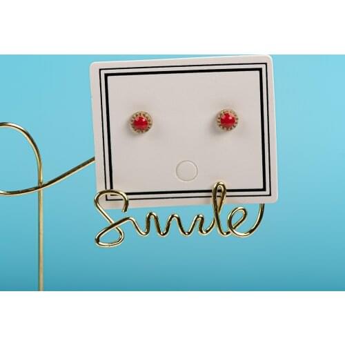 Fashion Girl Multicolor Small Ceramic Earrings Exquisite Porcelain Accessories Wholesale #LY430 stadniny kolczyki pin сережки