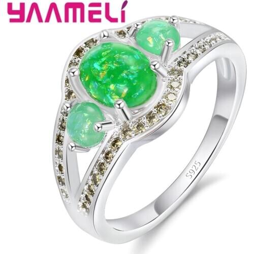 Fashion New Brand Anel Bijoux For Bridal Women Wedding High Quality Crystals 925 Sterling Silver Rings Female Jewelry
