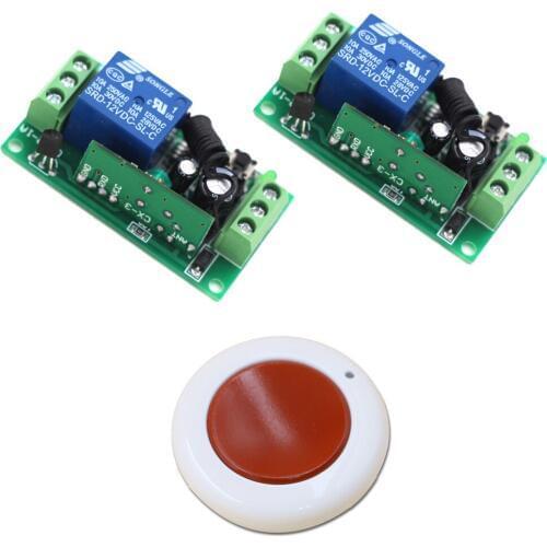9V Wireless Remote Control Switch Remote Switch 12V 24V Output Relay Module Transmitter For Motor Light Lamp 315/433Mhz