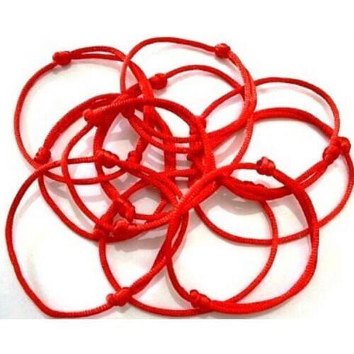 WUYUJINGNIRUI Red Bracelets