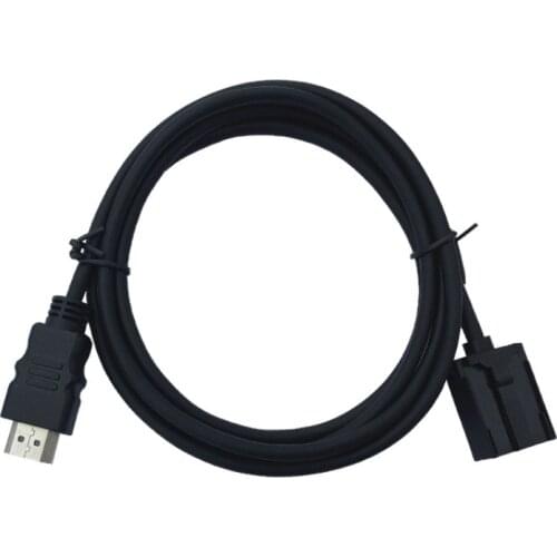 0.7m 1m Black HDMI-compatible 19Pin E Male To A Bus Video Transmission Cable HD Support 4K Video and Audio Cable